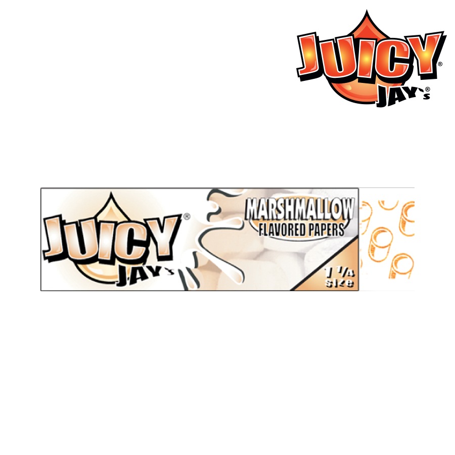 Juicy Jay  1  1/4 Marshmallow Papers Box/24