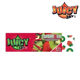 [jj31b] Juicy Jay  1  1/4 Straw Kiwi Box/24