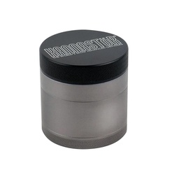 [ry185] Kannastor Multi Chamber Grinder w/ Stainless Easy Change Screen 2.2" GUNMETAL