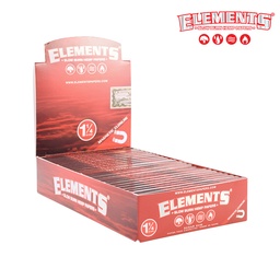 [elm12b] Elements Red 1 1/4 Papers Box/25