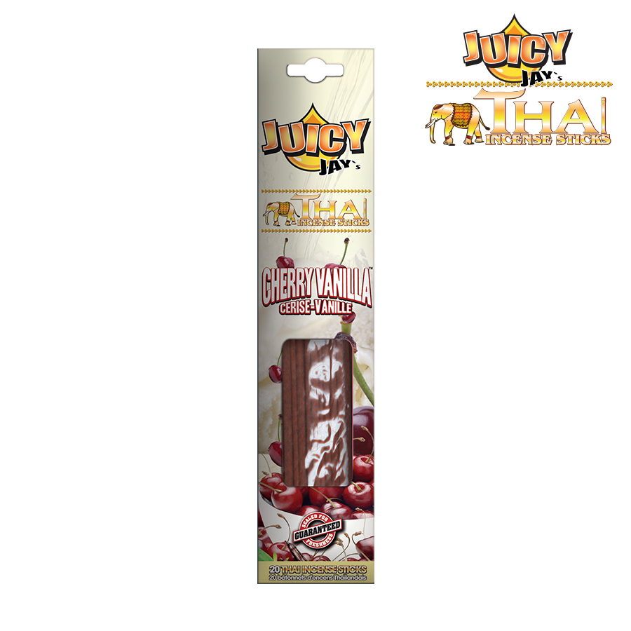 Juicy Jay's Thai Incense Cherry Vanilla 20-Count Box/12