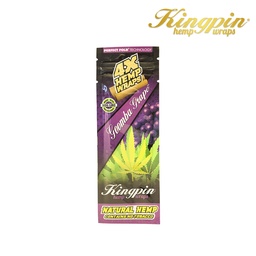 [khw003b] Kingpin Hemp Wraps 4X Goomba Grape Box/25