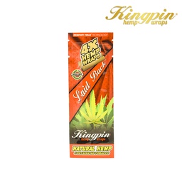 [khw004b] Kingpin Hemp Wraps 4X Laid Back Box/25
