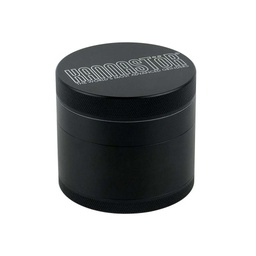 [ry188] Kannastor Multi Chamber Grinder w/ Microfilament Easy Change Screen 2.5" BLACK