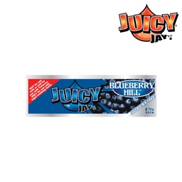 [jjt02b] Juicy Jay Super Fine 1 1/4 Blueberry Hill Rolling Papers Box/24