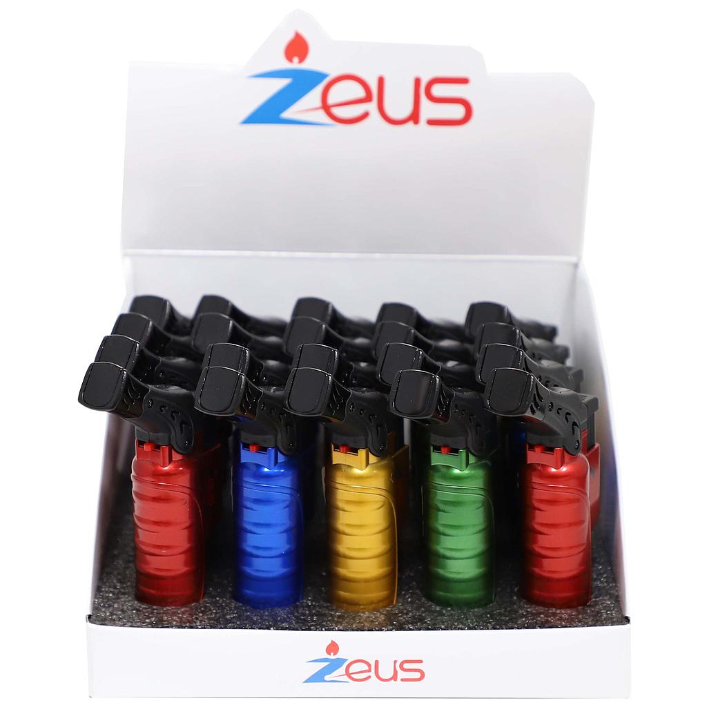 Zeus by Newport 4" Side Torch Lighter w/ Cap Tray/20