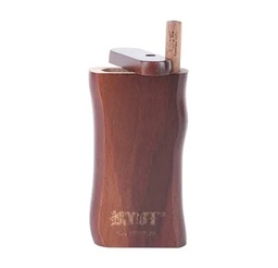[ry252] **NEW** Walnut Wood Ryot Large Wooden Taster Box with **Matching Bat**