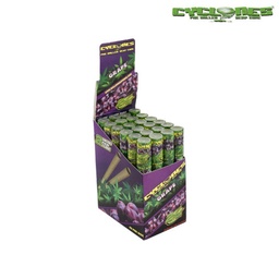 [chw003b] Cyclone Hemp Wraps Grape 2-Pack Cones - Box/24