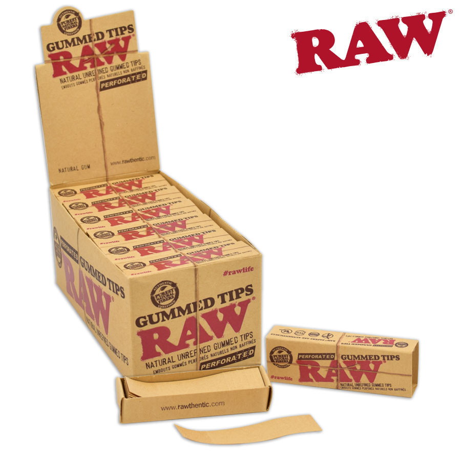 Raw Gummed Tips - Box/24