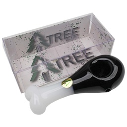 [trp038] Tree Glass 5" Drumstick Glass Pipe