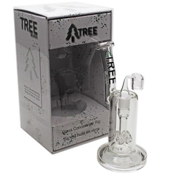 [trbc015] Glass Rig Tree Glass 9" Cluster Perc with Banger