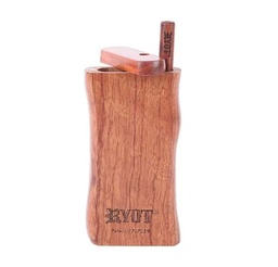 [ry253] **NEW** Rosewood Wood Ryot Large Wooden Taster Box with **Matching Bat**