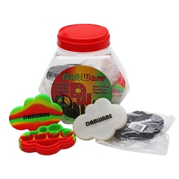 [dw064f] Silicone Container - DabWare Giant Slot Cloud - 10PCS Fishbowl