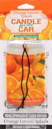 [top001i] Odor Eliminator - Smoke Odor - Candle for the Car - Orange Lemon Splash