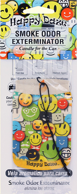 Odor Eliminator - Smoke Odor - Candle for the Car - Happy Daze