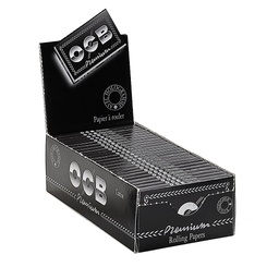 [ocb001b] Rolling Papers OCB Black Premium Double Box Of 25