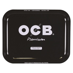 [ocb008] Rolling Tray OCB Metal Tray OCB Black Premium Large