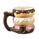 Ceramic Donut Mug Pipe