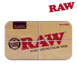 [h705] Raw Metal Tin Case