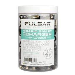 [vap17b] Cannabis Vaporizer - Battery Charger - 510 Universal Box Of 20