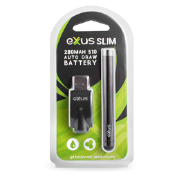 Box of 12 Cannabis Vaporizer - Battery - Exxus Slim Auto Draw