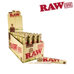 [cone12b] Raw Organic Cones King Size 3-Pack Box/32