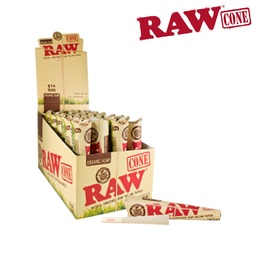 [cone13b] Raw Organic Cones 1 1/4 6-Pack Box/32