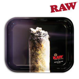 [h715] Raw Bentley Rolling Tray Large 13.6" x 11" x 1.2"