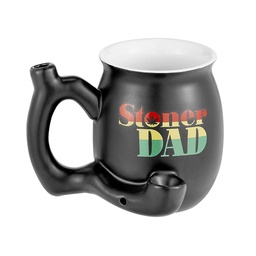 [fct028] Ceramic Roast and Toast Mug Pipe Stoner Dad