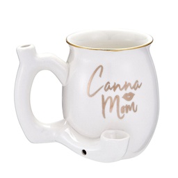[fct029] Ceramic Roast and Toast Mug Pipe Canna Mom
