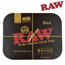 [h722] Raw Black Rolling Tray Cover Large