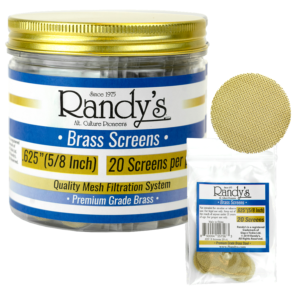 Randy's Screens - Metal - Brass 0.625 - 36 x 20PK