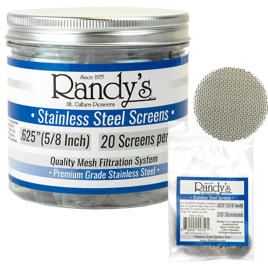 Randy's Screens - Metal - Stainless Steel 0.625 - 36 x 20PK