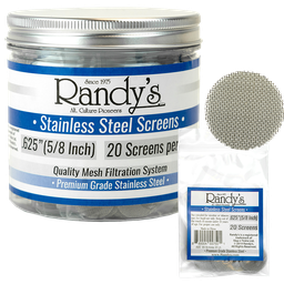[rdsc20625-b36] Randy's Screens - Metal - Stainless Steel 0.625 - 36 x 20PK