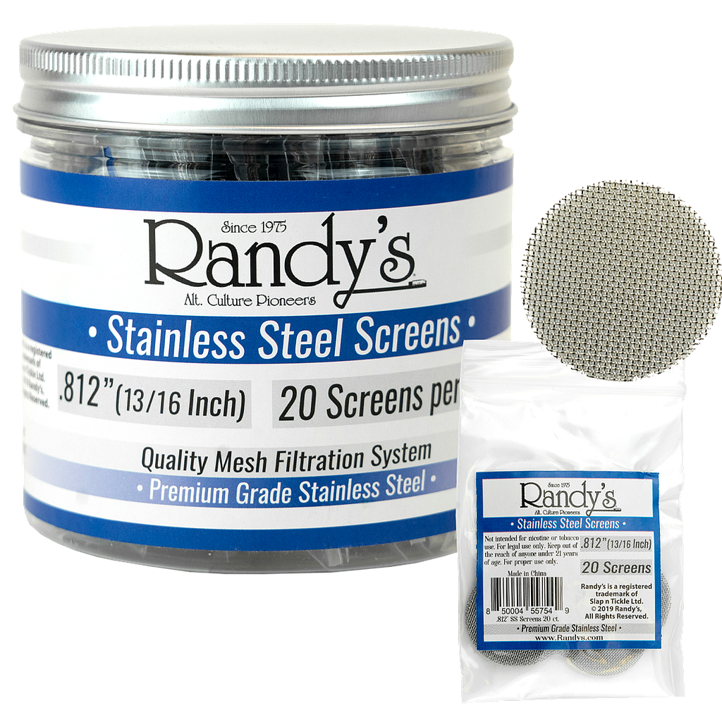 Randy's Screens - Metal - Stainless Steel 0.812 - 36 x 20PK