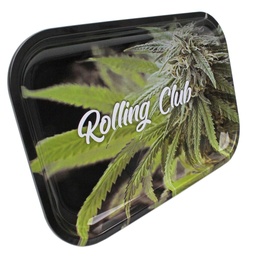 [rctr001] Rolling Club Metal Rolling Tray - Medium - Perfect Crop