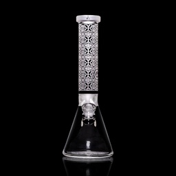 [mkyg002] Glass Bong - Milkyway 15" 9mm X-Morphic Beaker