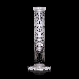 [mkyg005] Glass Bong - Milkyway 12" 9mm Straight Tube