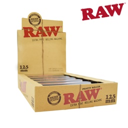 [h754b] Raw Hemp Plastic Phatty Rolling Machine 125mm - Box/6