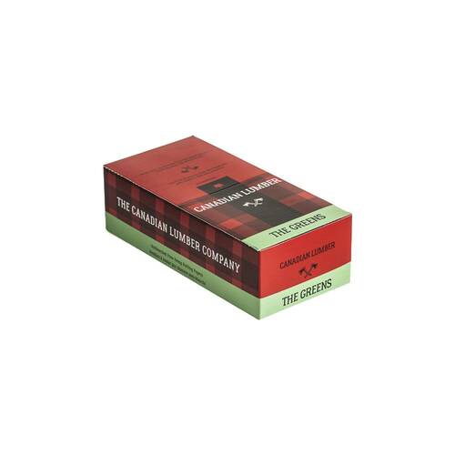 Rolling Papers Canadian Lumber The Greens 1.25 W/ Tips Box/22