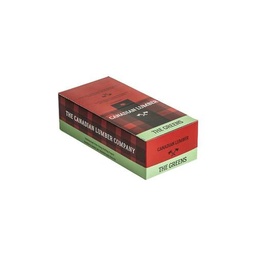 [pap101b] Rolling Papers Canadian Lumber The Greens 1.25 W/ Tips Box/22