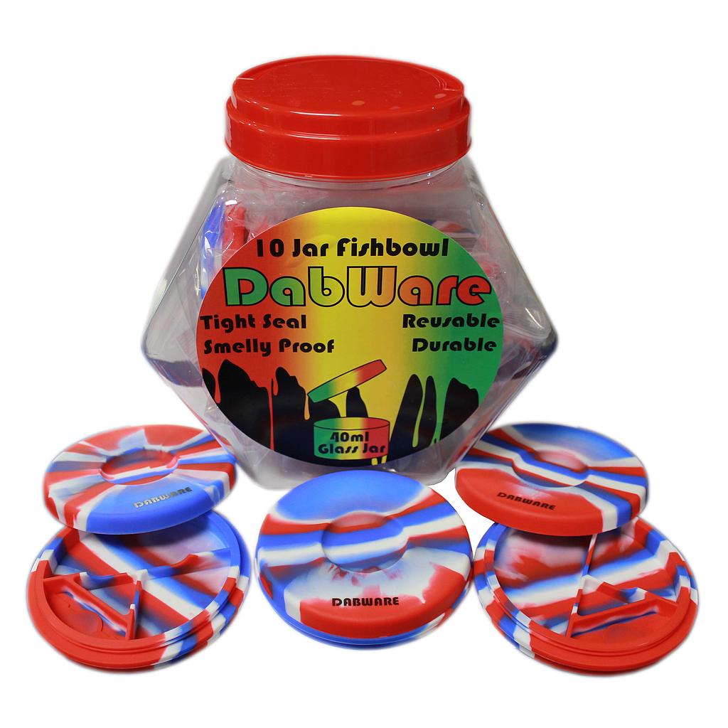 Storage Silicone Wax and Extracts Container Fish Bowl/10pcs