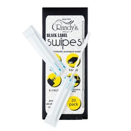 [rdy023b] Randy's Black Label Swipes 20PK - Display/10
