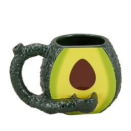 [fct053] Avocado Shaped Ceramic Mug  Pipe