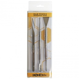 [mq166] Dabber Stainless Steel Dab Tools Set Of 3
