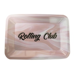 [rctr023] Rolling Club Metal Rolling Tray - Small - Pink