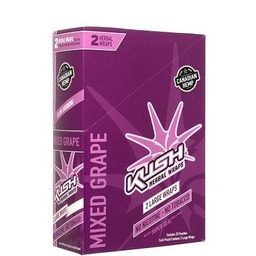 [kuhw009b] Hemp Wrap Kush Grape Box of 25