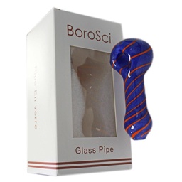 [bsp005] Glass Pipe BoroSci 4" Sunset