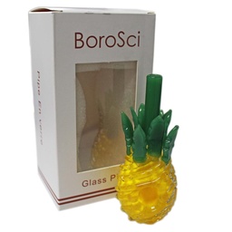 [bsp013] Glass Pipe BoroSci 4.5" Pineapple