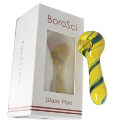 [bsp008] Glass Pipe BoroSci 4.5" Sunshine